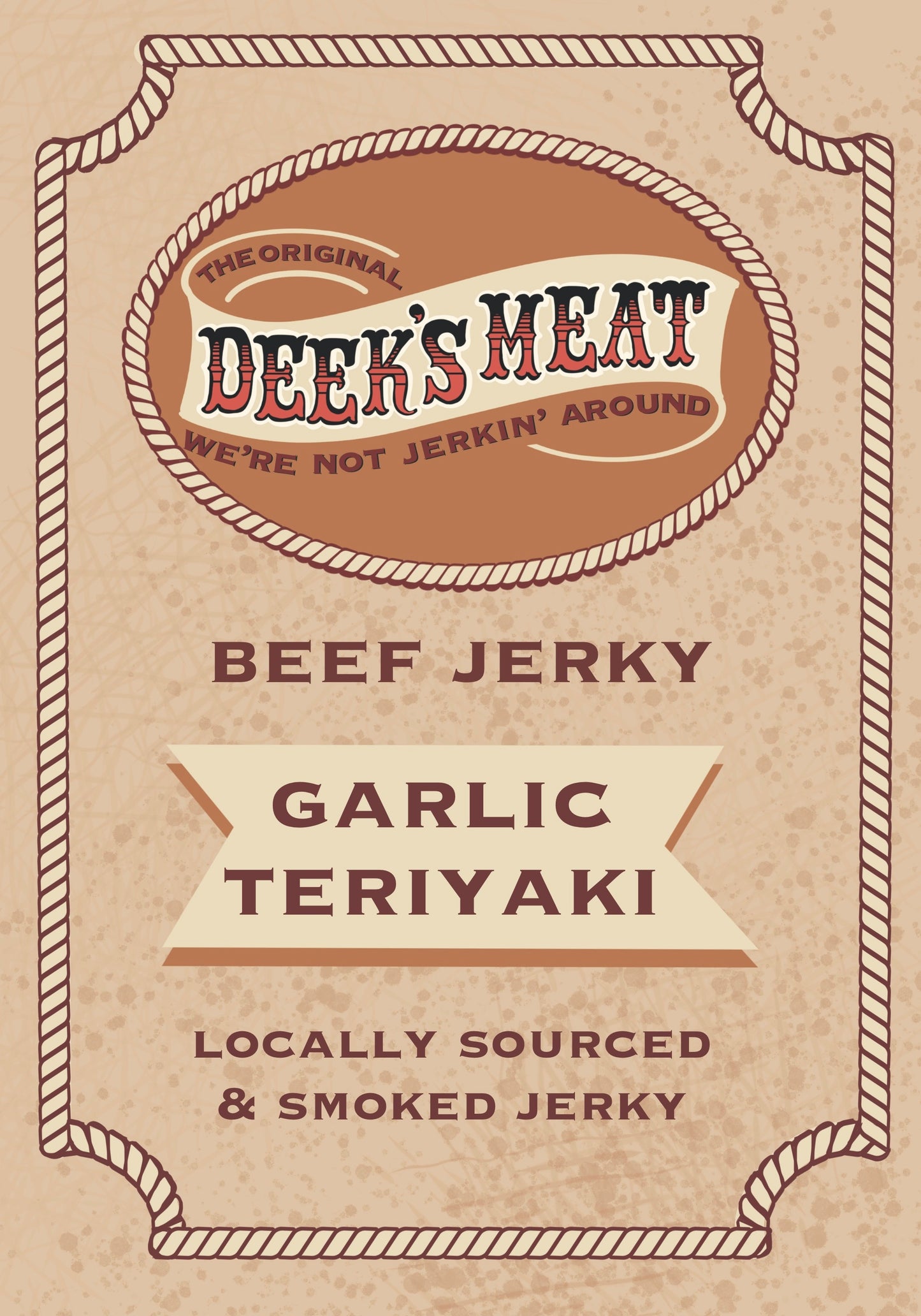Deek's Garlic Teriyaki